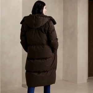 NWT Banana Republic Women's LOWRI OVERSIZED PUFFER COAT Size M
